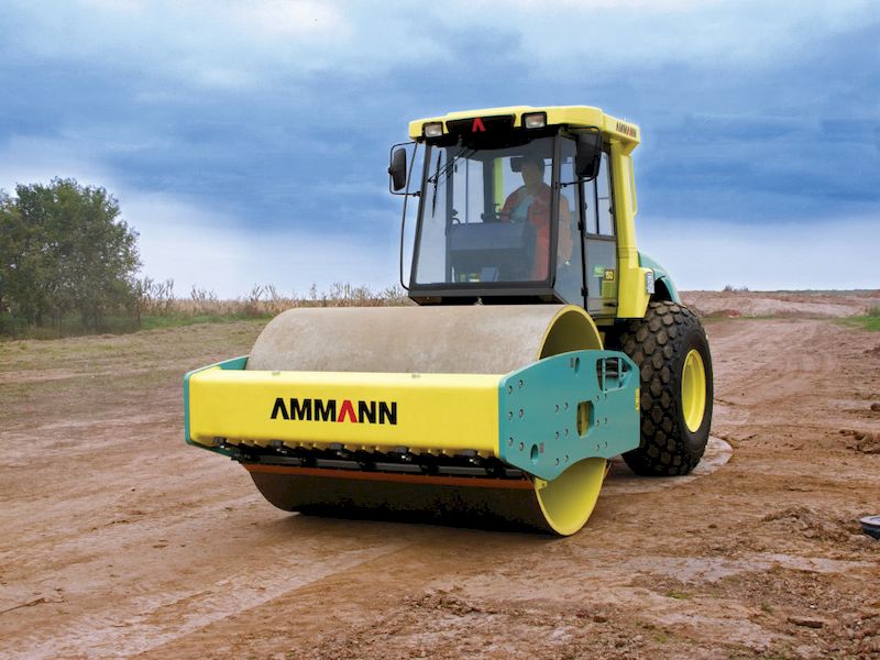 Аренда грунтового катка AMMANN ASC 150 D